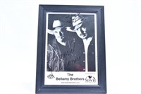 The Bellamy Brothers Autographed Promotional Card