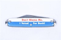 Don't Blame me, I Voted for Bush Pocket Knife