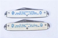 2 Pocket Knives Nixon Agnew Resignation