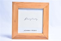 Johnny Pesky Autograph Boston Mr. Red Sox Framed