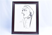 Picaso Etching Framed