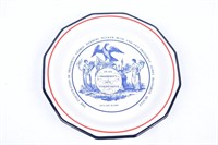 George H W Bush Inauguration Small Plate