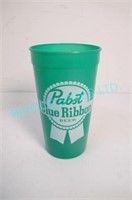 LOT,36 PCS, PABST BLUE RIBBON PLASTIC BEER GLASSES