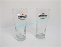 LOT, 24 PCS, "HEINEKEN" BEER GLASSES