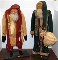 (2) Belsnickles (Old Santas)