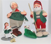 (4) Annalee figures: Santa #5650, 18";