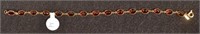 14k Garnet Tennis Bracelet