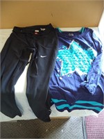 Tween Workout Pants and T-shirt