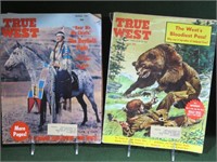 11 True West Magazines from 1960s