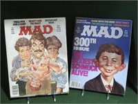 12 MAD Magazines from the 1980s & 1990s