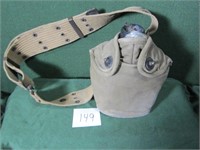 Military Canteen in Pouch