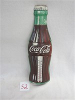 17" Tin Coca-Cola Thermometer
