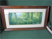 Framed Painting (26.5" x 14")