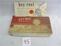 10 Key Bak Key Holders w/ clips