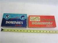 2 Boxes of Vintage Dominoes