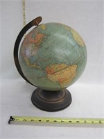 World Globe 13" tall