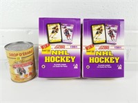 2 boites de cartes de hockey, Score 1991