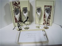 Wedding Flutes and Guest Book