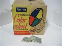Vintage Penetray Motorized Color Wheel Works