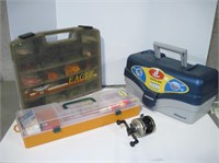 Fishing Boxes, Reel, and Tackle Bait & More