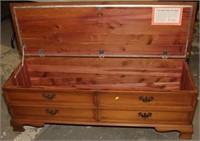 Lane cedar chest, 52" wide