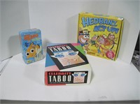 Games - Adult Taboo and Kids Go Fish & Hedbanz