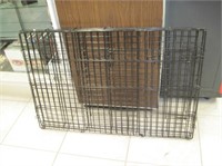 Large Dog Crate 3.5 ft  x 3.4 ft (used)