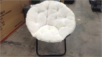 Urban Nuova Saucer Chair Sherpa Liner $52 Retail
