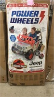 Power Wheels Jurassic Park Jeep Wrangler $320 R **