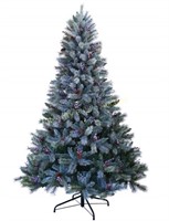Prelit Frosted Christmas Tree 7.5 ft $210 Retail