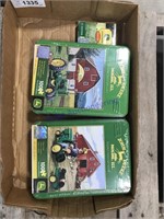 John Deere 1000-piece puzzles (2), playing cards