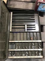 Assorted springs in metal case