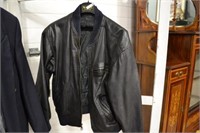 Small leather coat