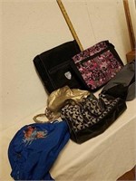 Group of purses and bags