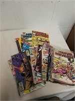 Vintage comic books includes Marvel, DC and