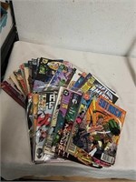 Group of comic books includes Marvel, DC and
