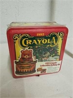 New Crayola 1992 collectible holiday tin