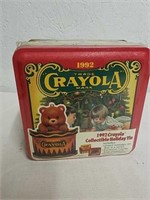 New Crayola 1992 collectible holiday tin