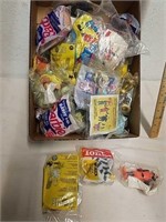 Group of vintage Happy Meal toys new in packages