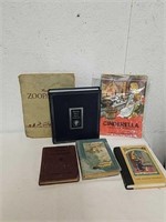Vintage books, Mercury silver dime collection