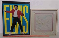 Elvis poster and Western Art