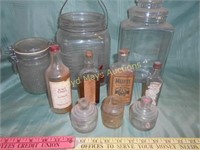 Antique & Vintage Glass Jars / Bottles