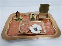 Asian inspired tray with matching goodies