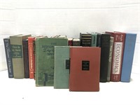 Mid century hardcover book collection