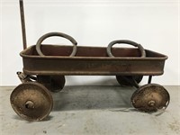 Old rusty Globe Racer wagon