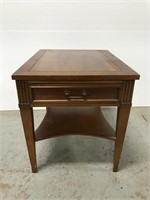 Vintage side table with drawer