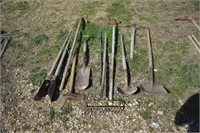 L- 10 ASSORTED YARD TOOLS #2