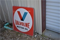 CT- VALVOLINE MOTOR OIL METAL SIGN