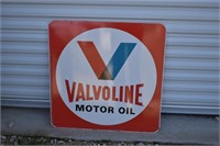CT- VALVOLINE MOTOR OIL METAL SIGN