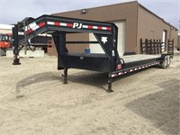 36’ 2009 PJ Gooseneck Trailer